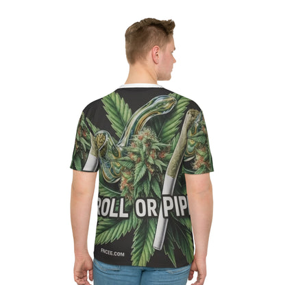 Roll or Pipe Wrap Around T-Shirt