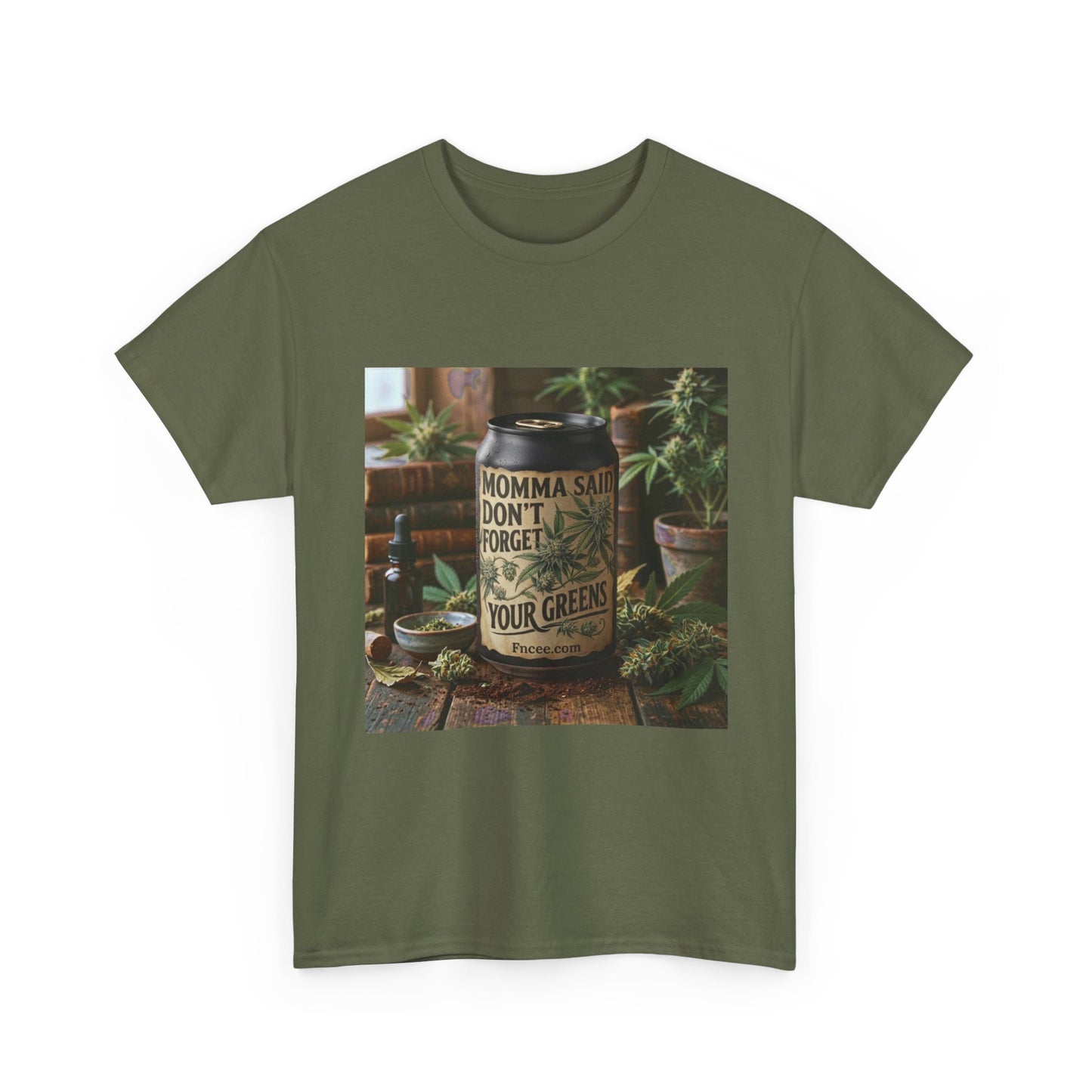 Momma Said Don't Forget Your Greens T-Shirt 3