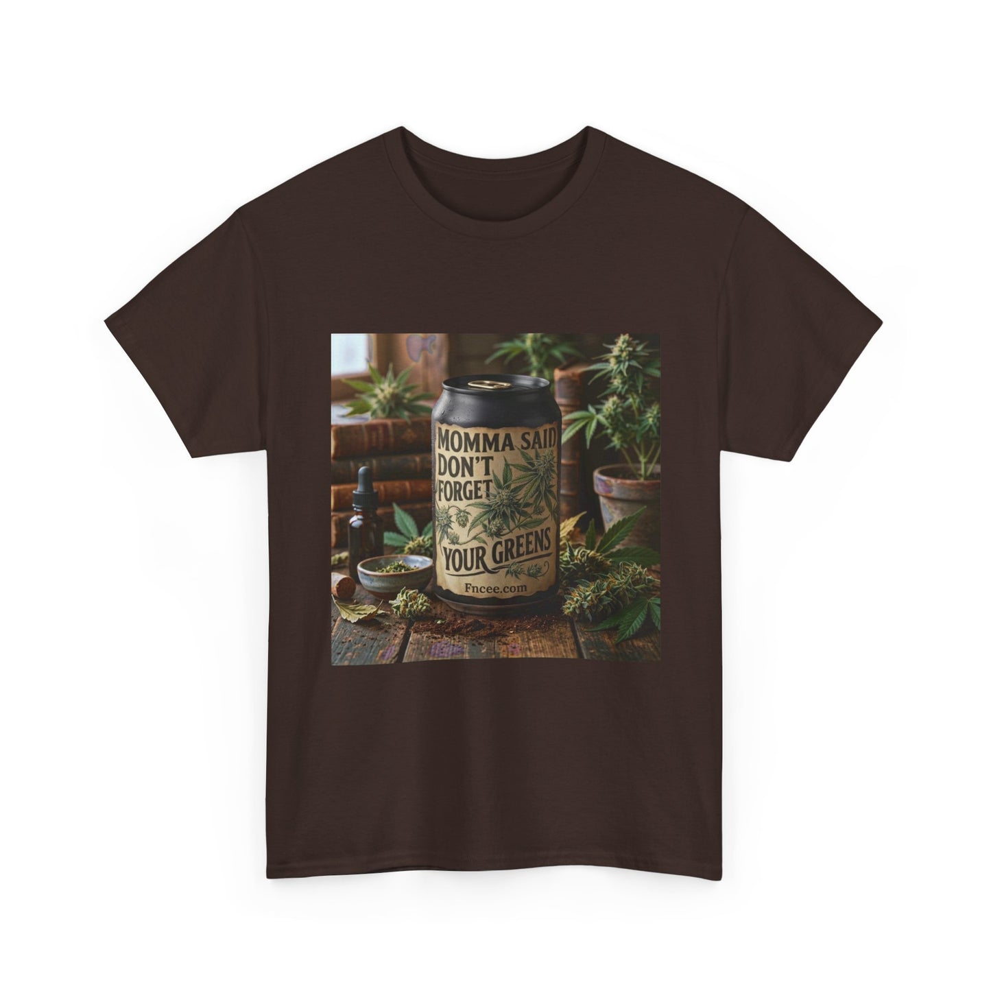 Momma Said Don't Forget Your Greens T-Shirt 3