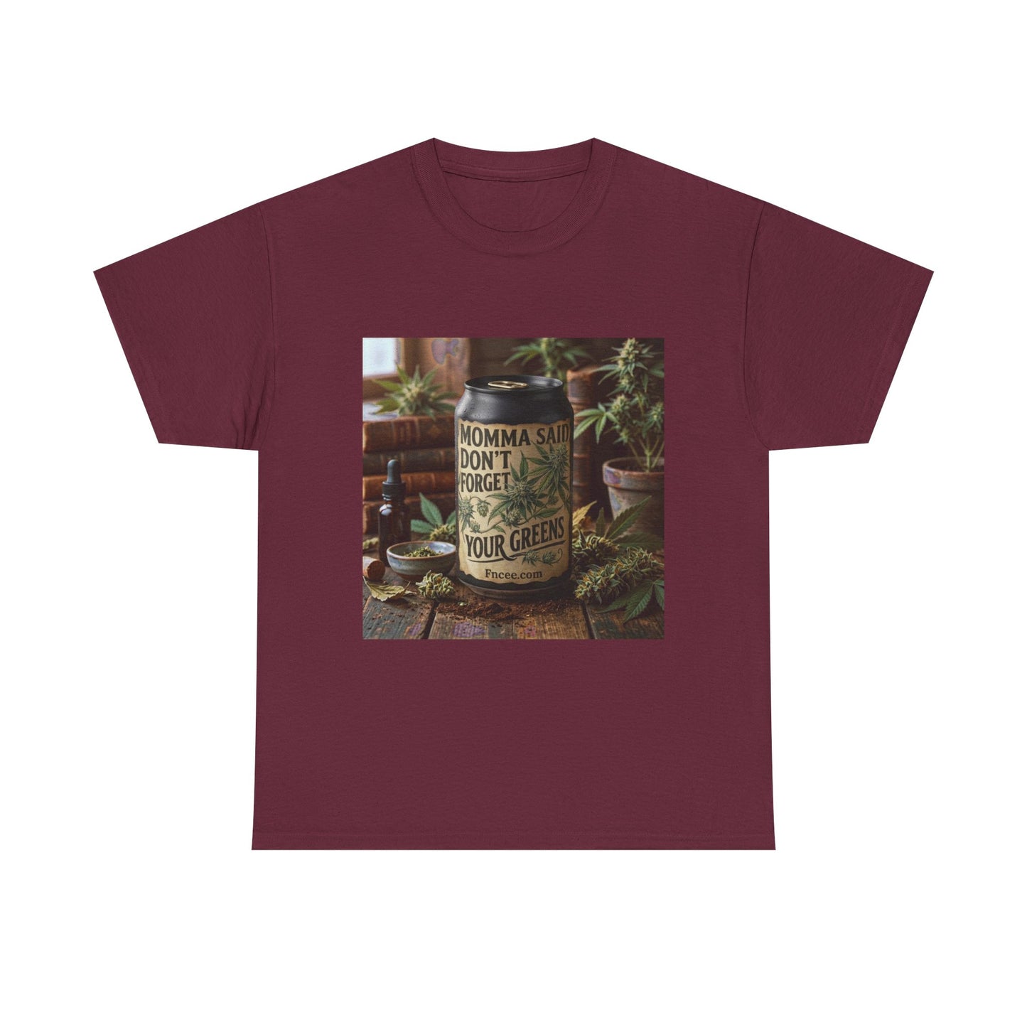Momma Said Don't Forget Your Greens T-Shirt 3
