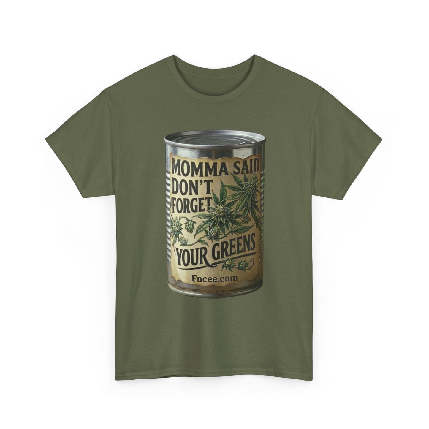 Momma Said Don't Forget Your Greens T-Shirt 2