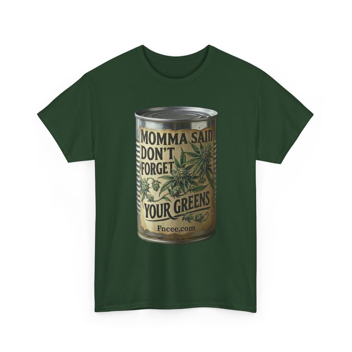 Momma Said Don't Forget Your Greens T-Shirt 2
