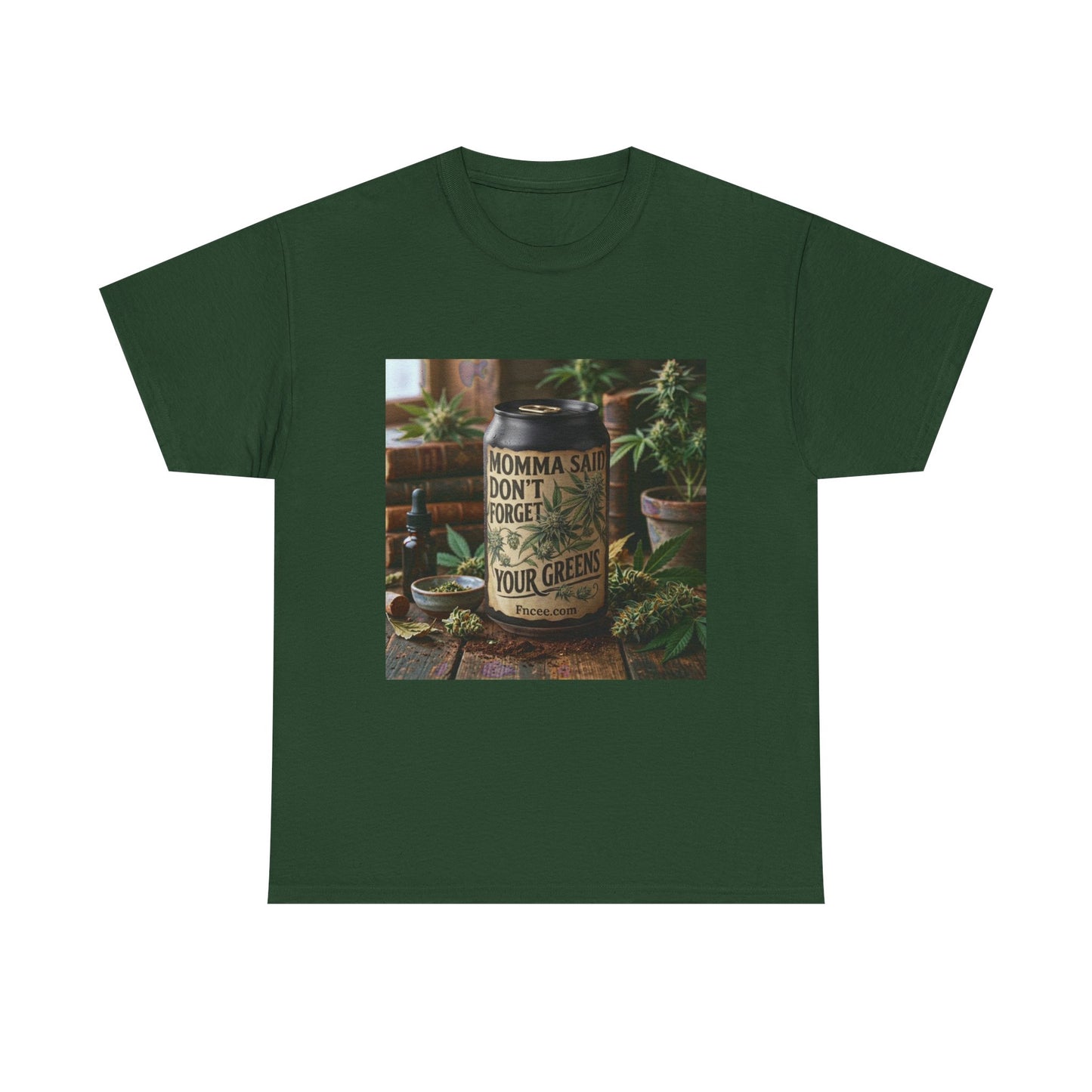 Momma Said Don't Forget Your Greens T-Shirt 3