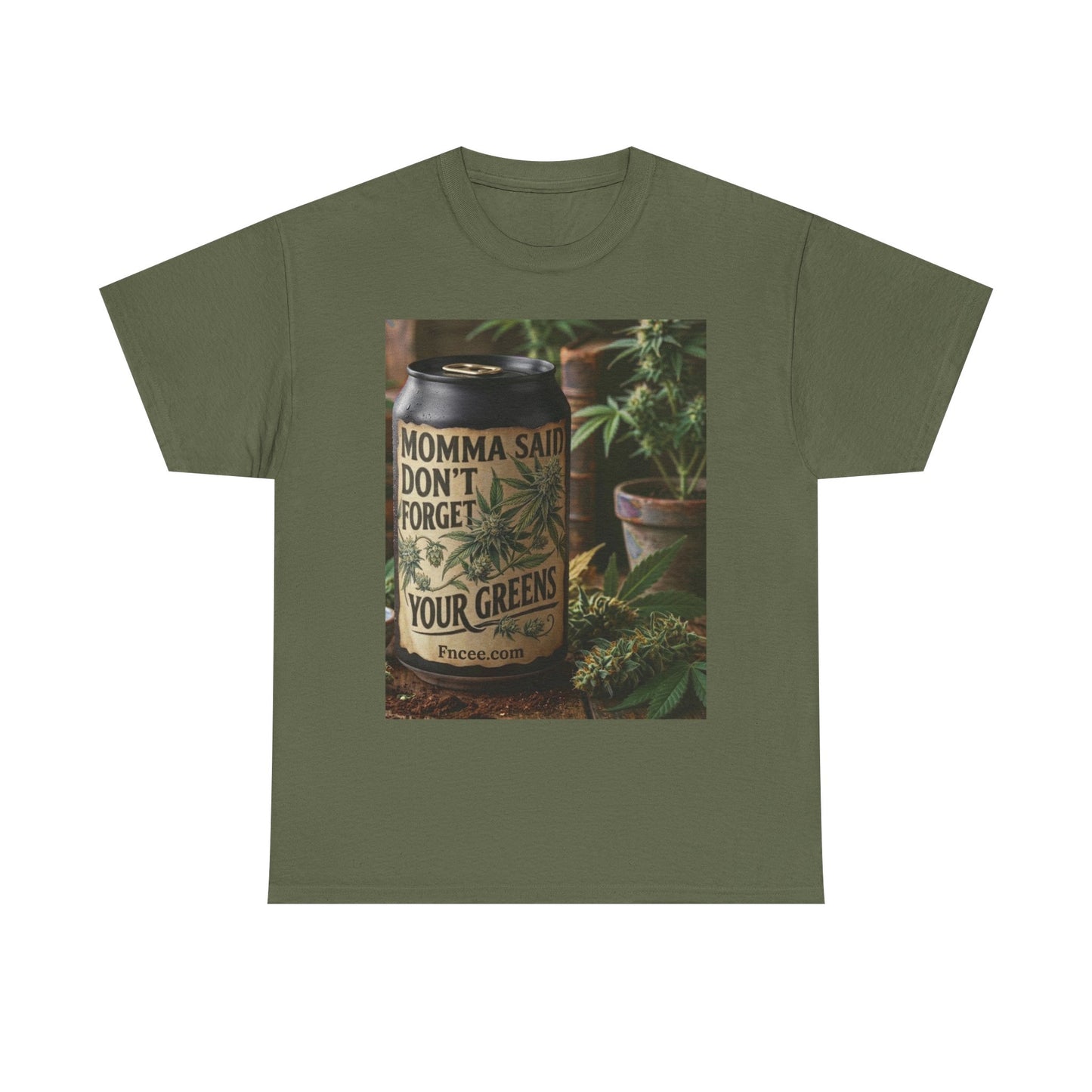 Momma Said Don't Forget Your Greens T-Shirt 3