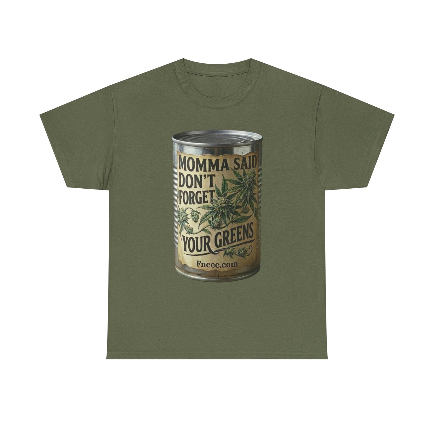 Momma Said Don't Forget Your Greens T-Shirt 2