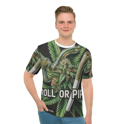 Roll or Pipe Wrap Around T-Shirt