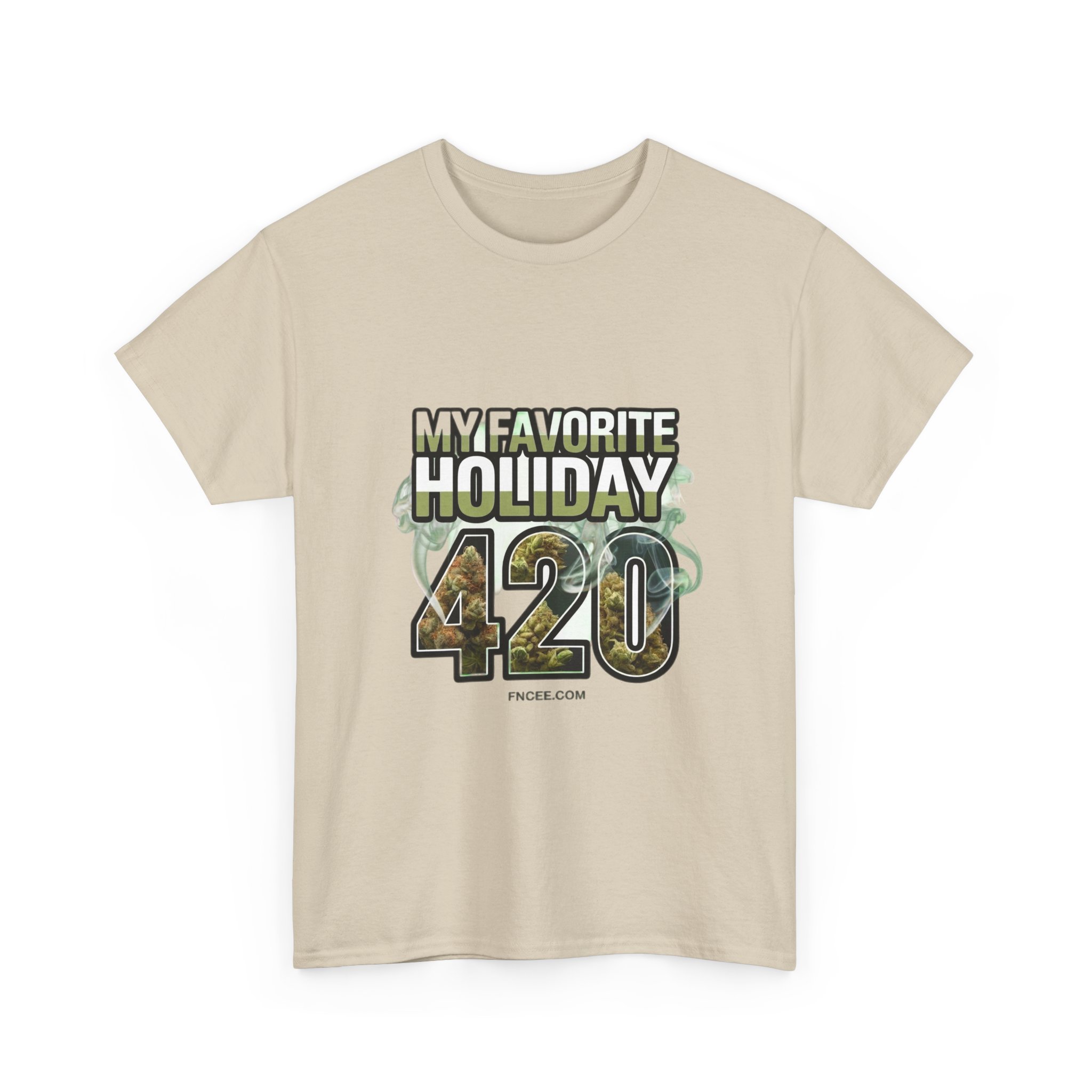 My Favorite Holiday 420 Tee — Bud-Filled Numerals Shirt - Image 7