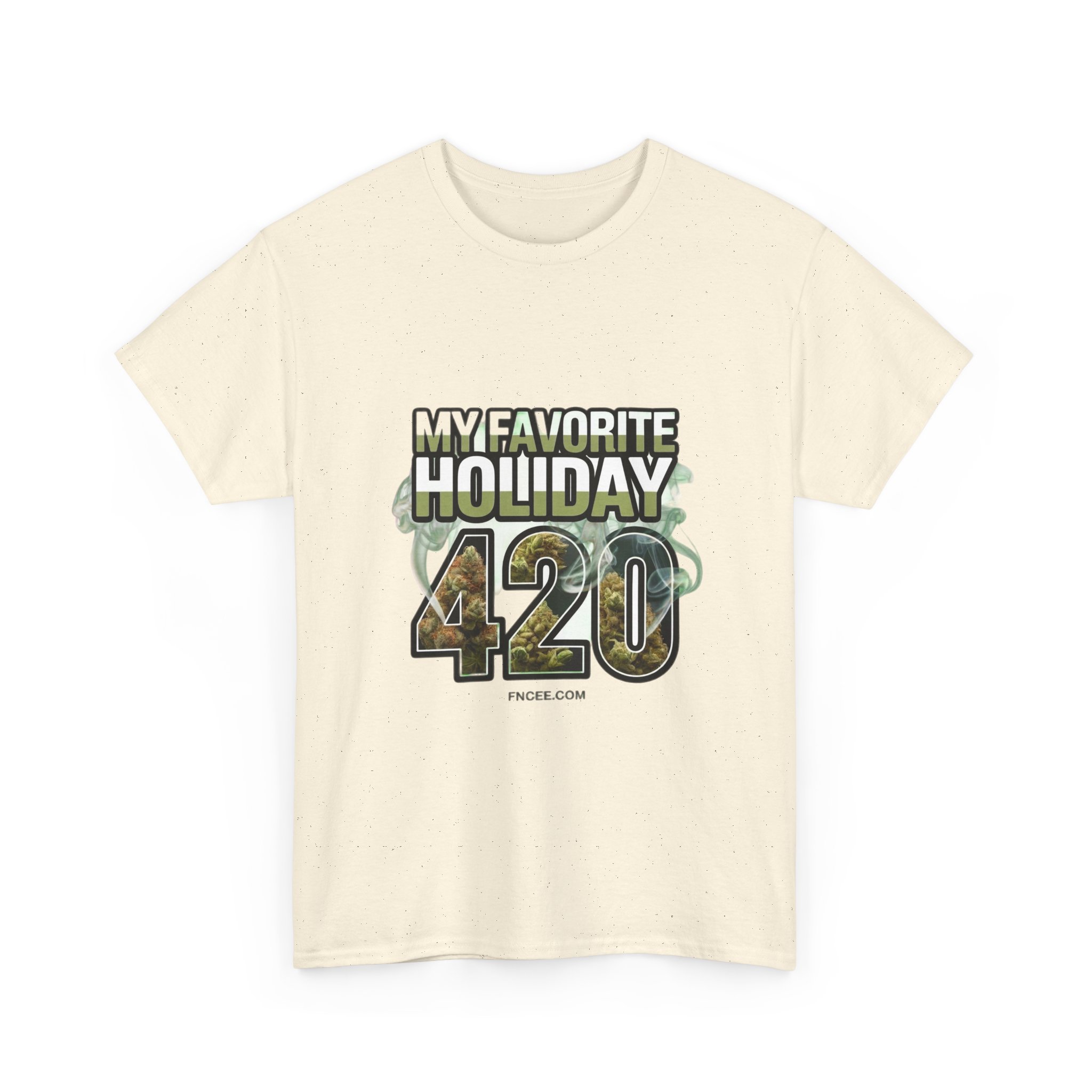 My Favorite Holiday 420 Tee — Bud-Filled Numerals Shirt - Image 11